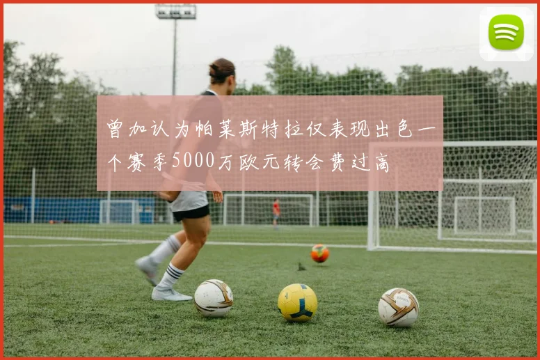 曾加认为帕莱斯特拉仅表现出色一个赛季5000万欧元转会费过高